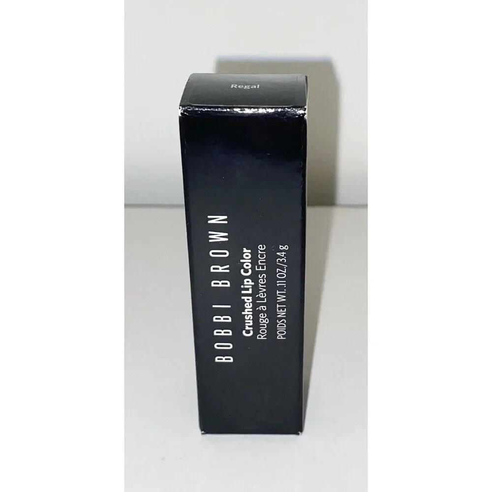 NIB Bobbi Brown Crushed Lip Color REGAL 0.11oz Full Size